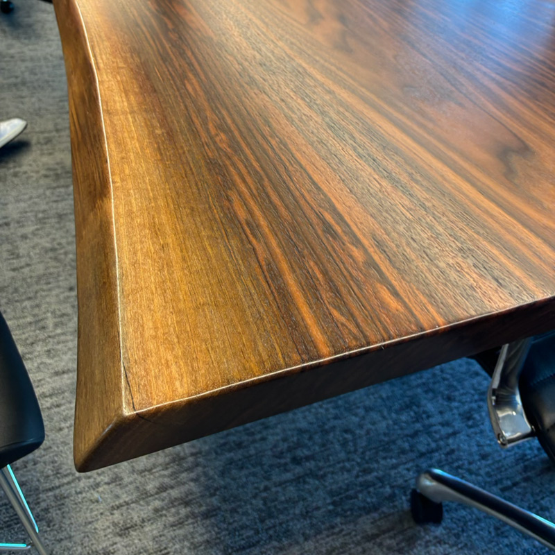 Boston Executive Live Edge Conference Table