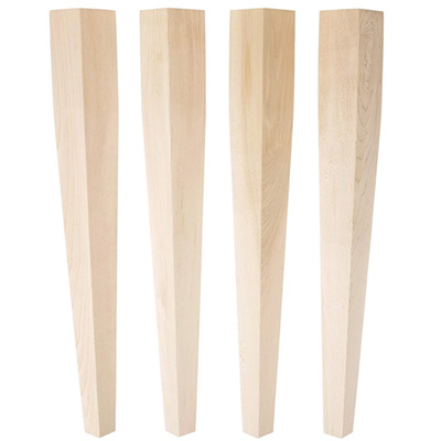 Tapered wood