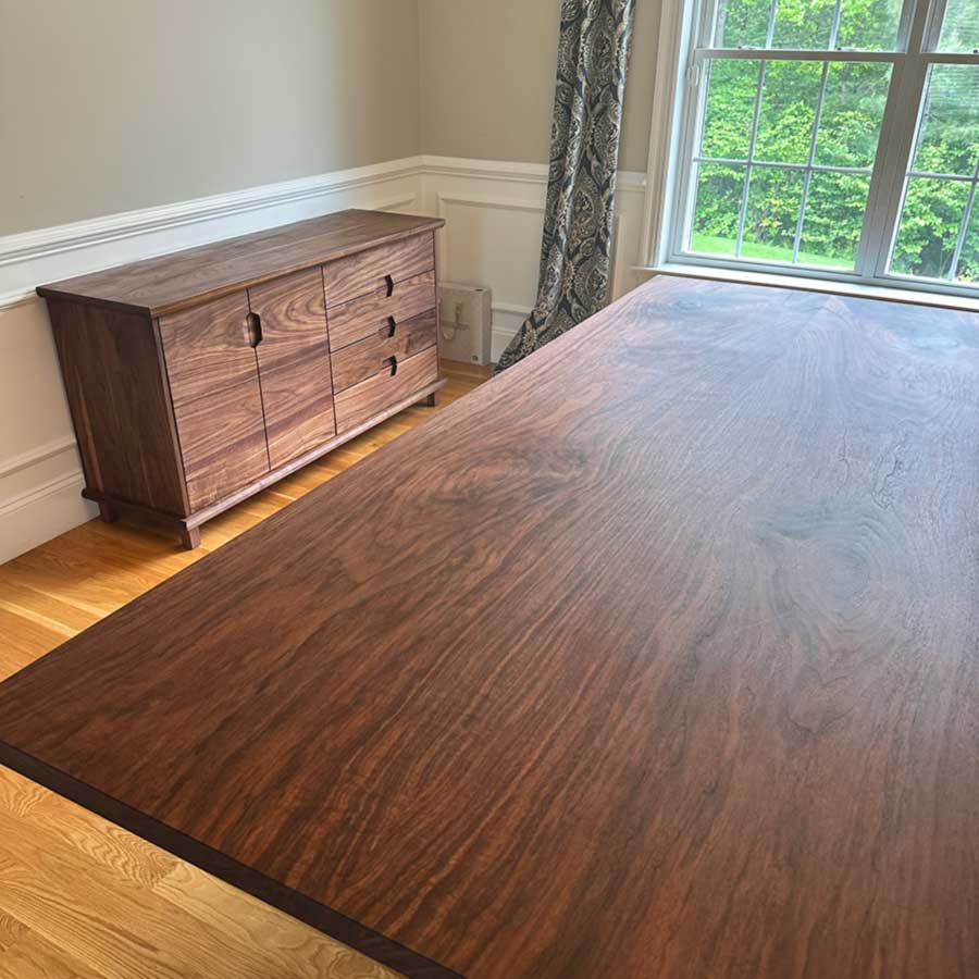 custom furniture : Walnut buffet