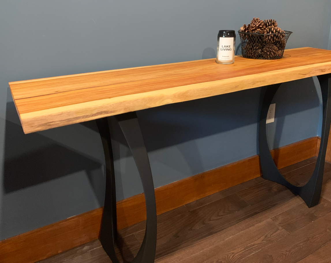 custom table : Canary Wood Hall Table