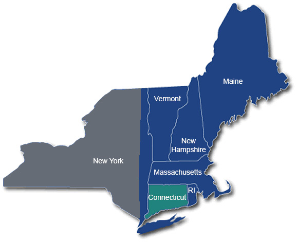We deliver throughout Connecticut.