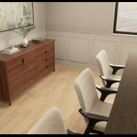 Dining room rendering